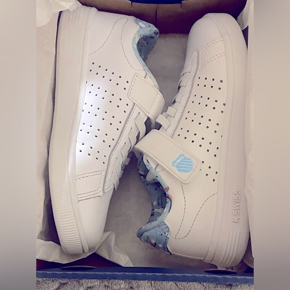 💗K-Swiss WHT/TNGRTURQUNICORN sneakers - Picture 3 of 6